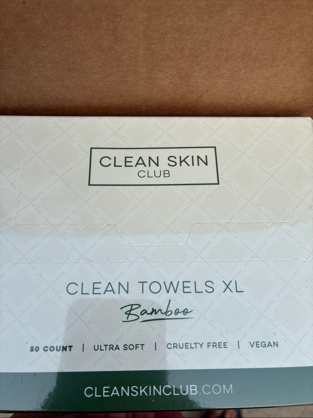 Clean Towels Xl Bamboo  White